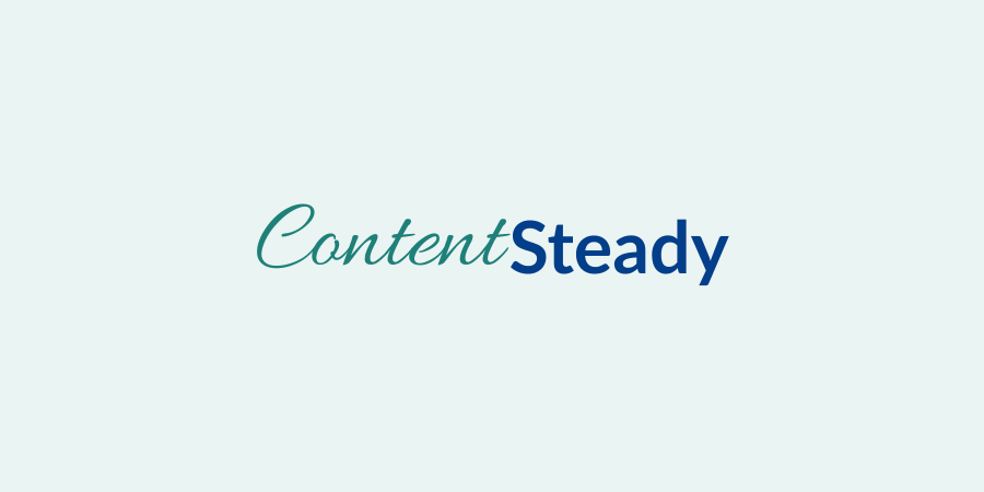 Content Steady logo (700 pixels by 350 pixels)