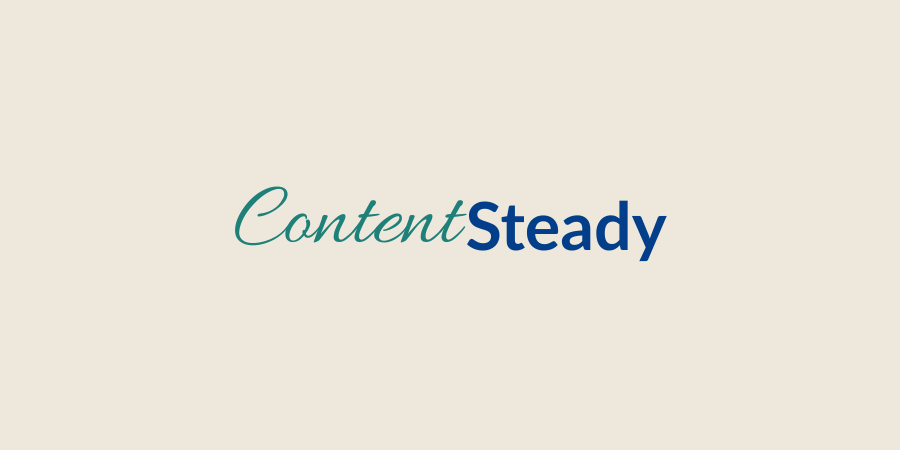 Content Steady logo (700 pixels by 350 pixels)